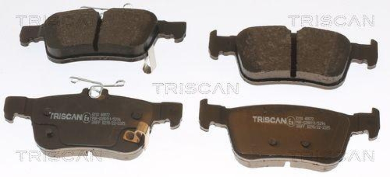 TRISCAN 8110 40072 Bremsbelag Hinten für Honda