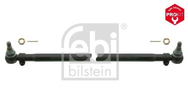 FEBI BILSTEIN 23893 Spurstange mit Kronenmuttern und Splinten für Mercedes-Benz