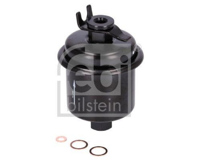 FEBI BILSTEIN 26447 Kraftstofffilter mit Dichtringen für HONDA