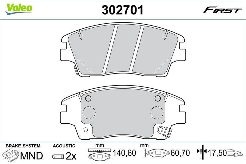 VALEO 302701 SBB-Satz - FIRST