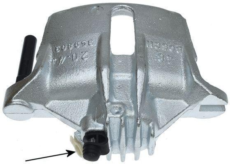 HELLA 8AC 355 388-131 Bremssattel für PEUGEOT 206 (2A/C)