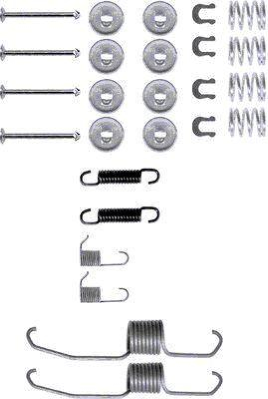 HELLA 8DZ 355 200-041 Zubehörsatz, Bremsbacken für TOYOTA