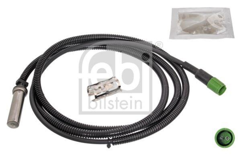 FEBI BILSTEIN 104525 ABS-Sensor mit Hülse und Fett für Scania