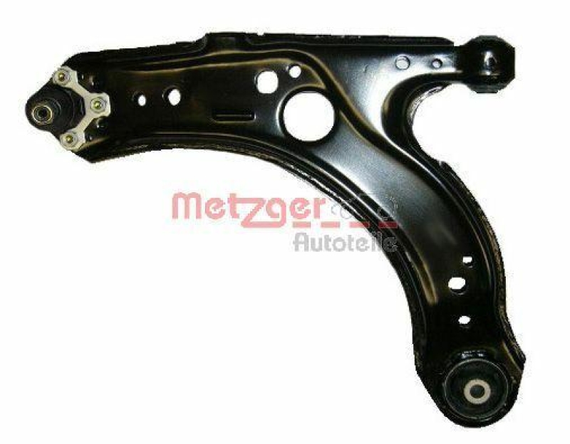 METZGER 58012001 Lenker, Radaufhängung für AUDI/SEAT/SKODA/VW VA links UNTEN