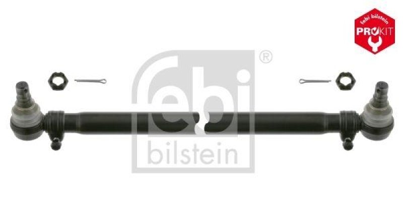 FEBI BILSTEIN 23894 Spurstange mit Kronenmuttern und Splinten für Mercedes-Benz