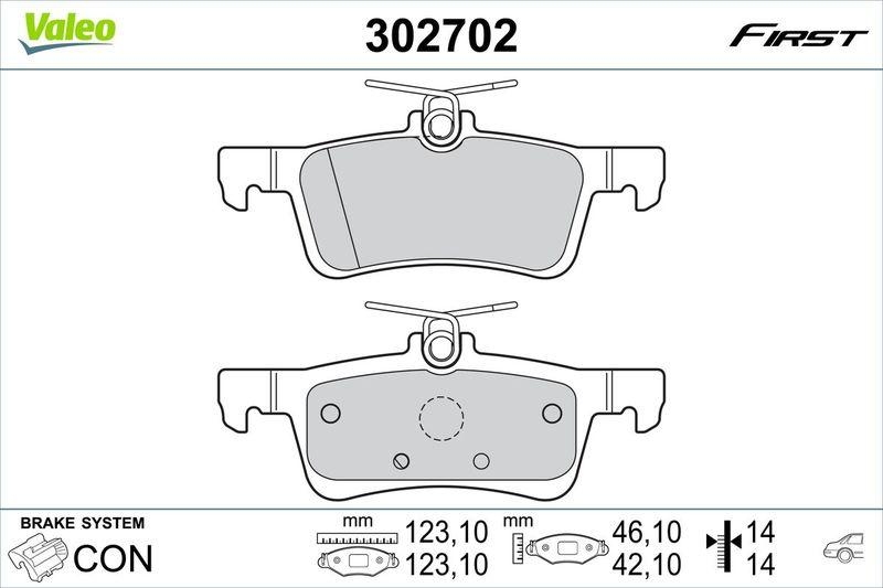 VALEO 302702 SBB-Satz - FIRST