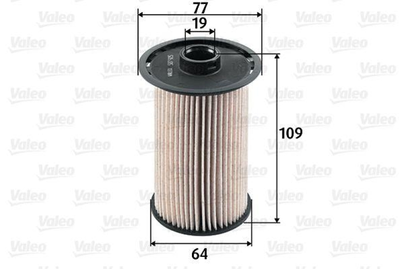 VALEO 587925 Kraftstofffilter, Diesel