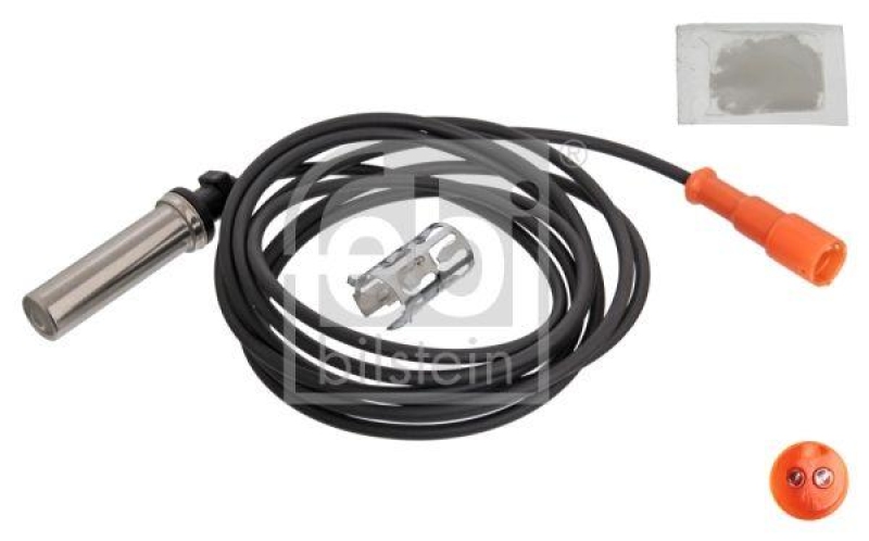 FEBI BILSTEIN 104527 ABS-Sensor mit Hülse und Fett für Iveco