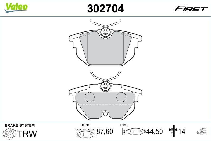 VALEO 302704 SBB-Satz - FIRST