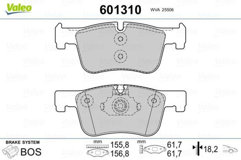 VALEO 601310 SBB-Satz PREMIUM