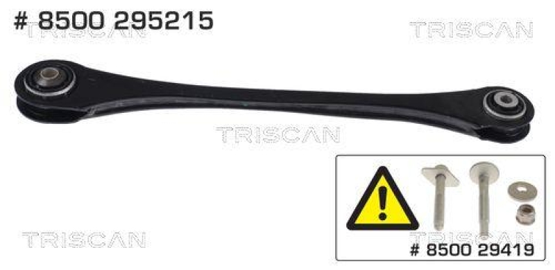 TRISCAN 8500 295215 Querlenker Hinterachse für Audi, Vw