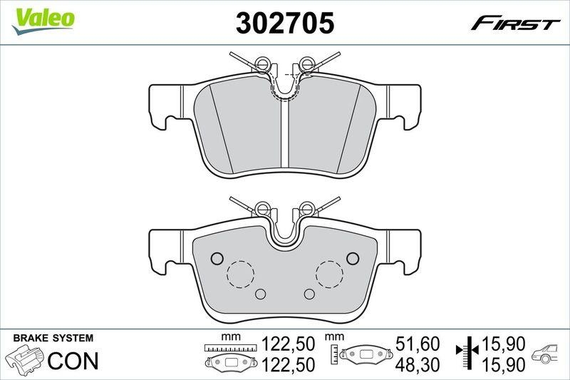 VALEO 302705 SBB-Satz - FIRST