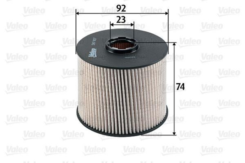 VALEO 587927 Kraftstofffilter, Diesel