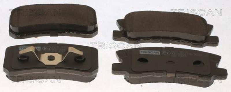 TRISCAN 8110 42018 Bremsbelag Hinten für Mitsubishi Pajero