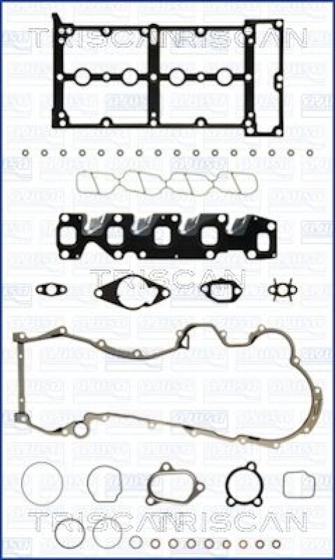 TRISCAN 597-2599 Dichtungsatz Ohne Zyl.Kopfdichtung für Fiat