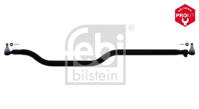 FEBI BILSTEIN 19869 Spurstange mit Kronenmuttern und Splinten für Mercedes-Benz