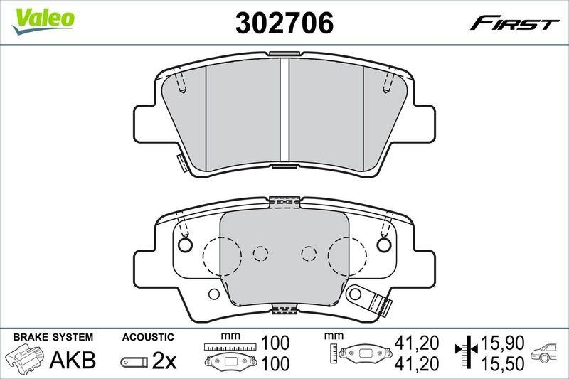 VALEO 302706 SBB-Satz - FIRST