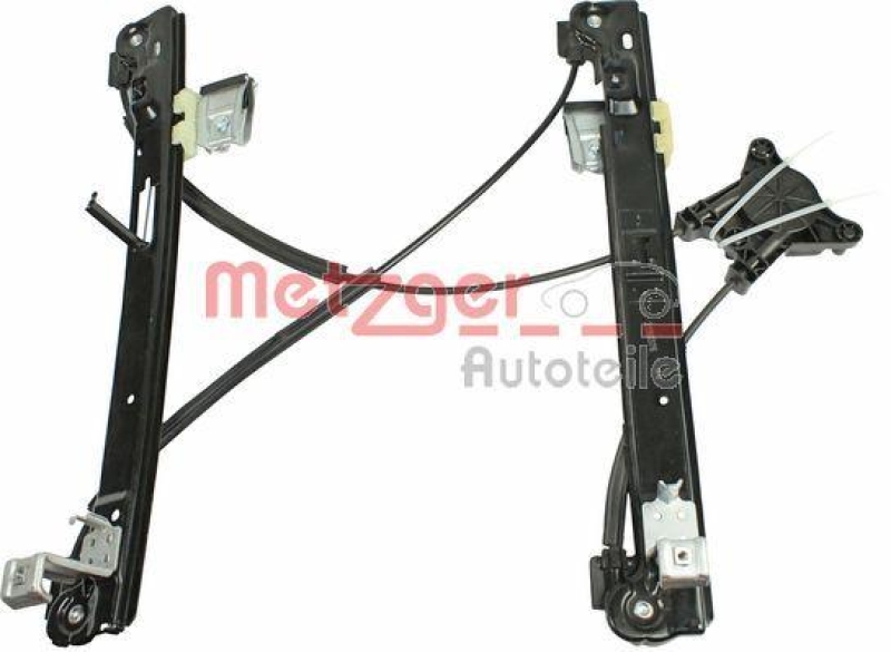 METZGER 2160376 Fensterheber Ohne Motor für SEAT vorne rechts