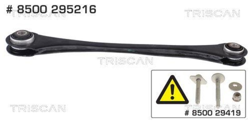 TRISCAN 8500 295216 Querlenker Hinterachse für Audi, Vw