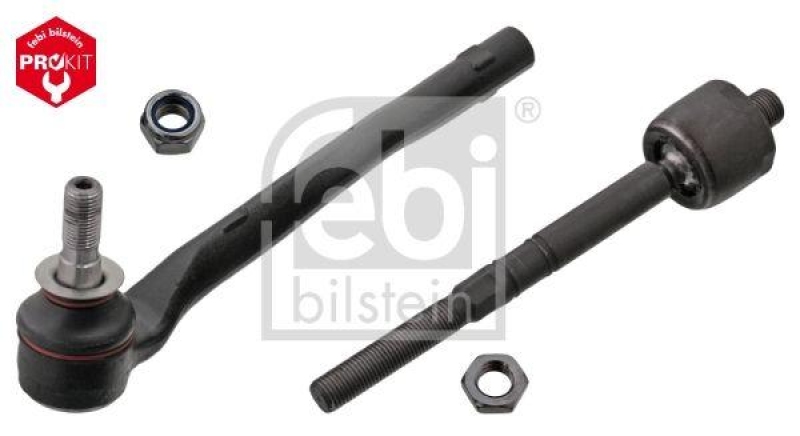 FEBI BILSTEIN 37864 Spurstange mit Endstück und Sicherungsmutter für Mercedes-Benz