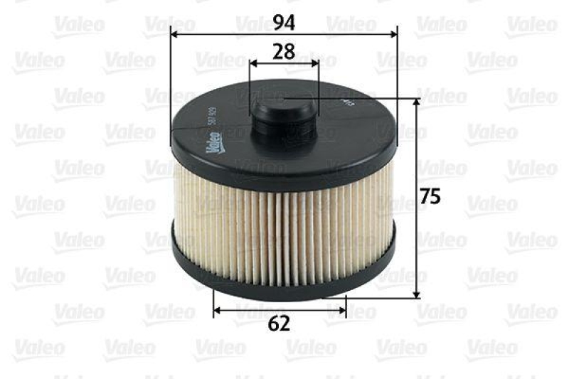 VALEO 587929 Kraftstofffilter, Diesel