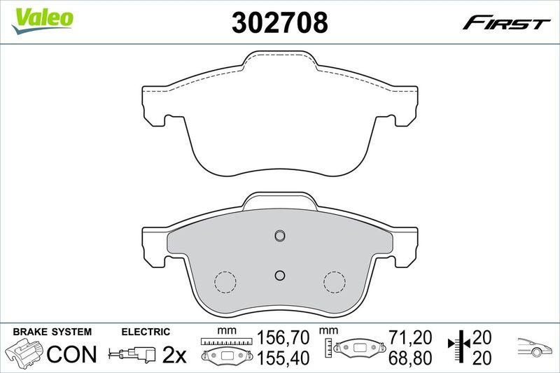 VALEO 302708 SBB-Satz - FIRST