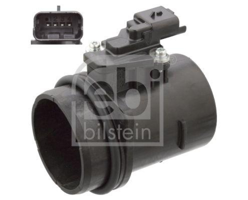 FEBI BILSTEIN 105846 Luftmassenmesser mit Gehäuse für Peugeot