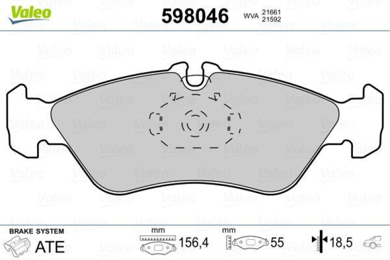 VALEO 598046 SBB-Satz PREMIUM