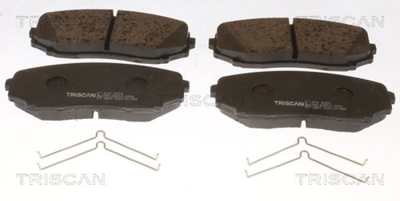 TRISCAN 8110 42028 Bremsbelag Vorne für Mitsubishi