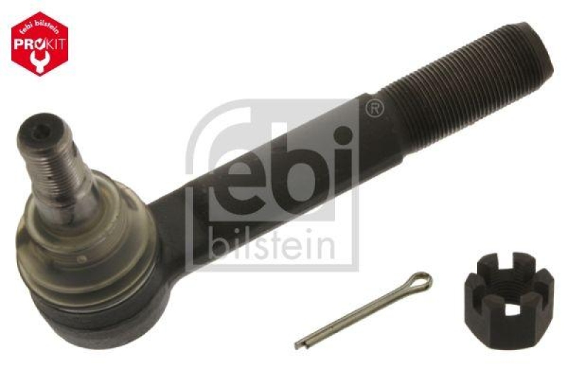 FEBI BILSTEIN 23909 Spurstangenendstück mit Kronenmutter und Splint für Mercedes-Benz