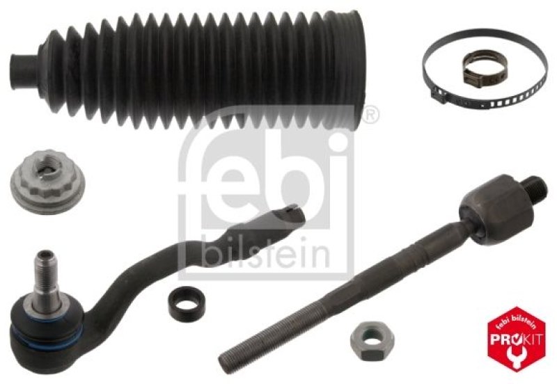 FEBI BILSTEIN 43774 Spurstange mit Lenkmanschettensatz für BMW