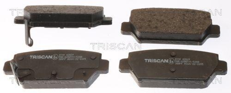 TRISCAN 8110 42029 Bremsbelag Hinten für Mitsubishi