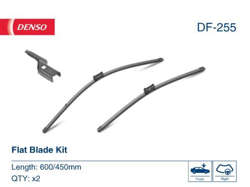 DENSO DF-255 Wischer Flat Blade Kit Diverse Hersteller