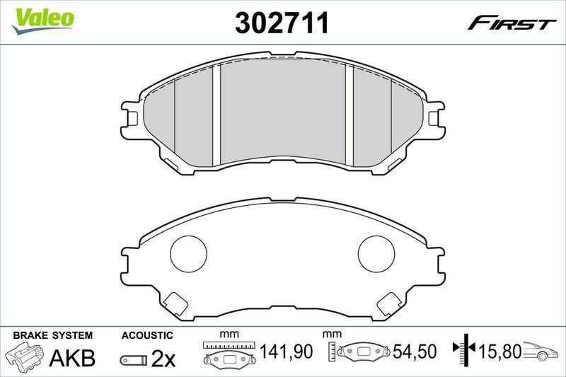 VALEO 302711 SBB-Satz - FIRST