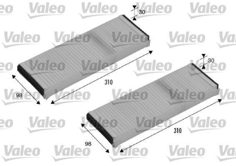 VALEO 715500 Innenraumluftfilter