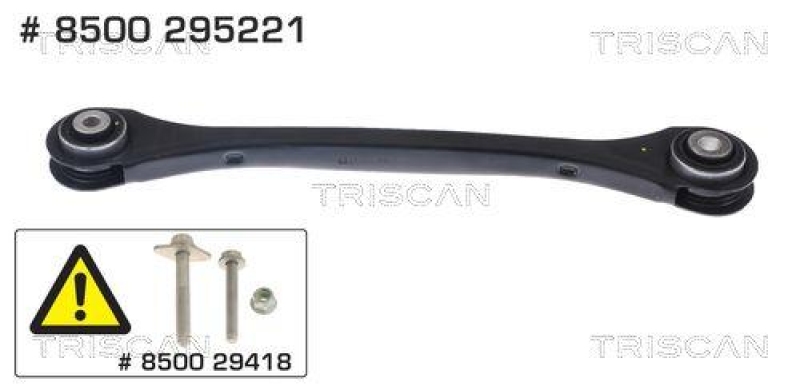 TRISCAN 8500 295221 Querlenker Hinterachse für Audi