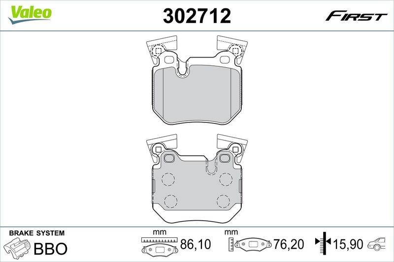 VALEO 302712 SBB-Satz - FIRST