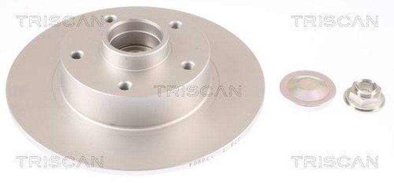 TRISCAN 8120 25184c Bremsscheibe Hinten, Coated für Renault