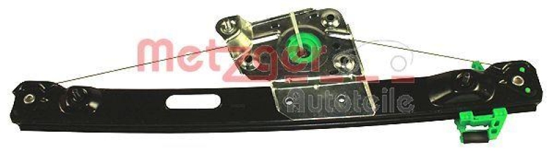 METZGER 2160243 Fensterheber Ohne Motor für BMW hinten links