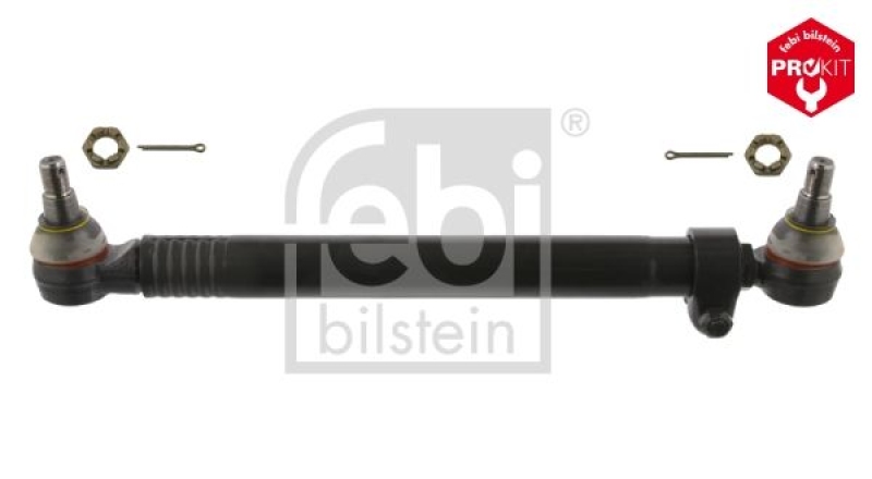 FEBI BILSTEIN 35177 Lenkstange mit Kronenmuttern und Splinten f&uuml;r Volvo