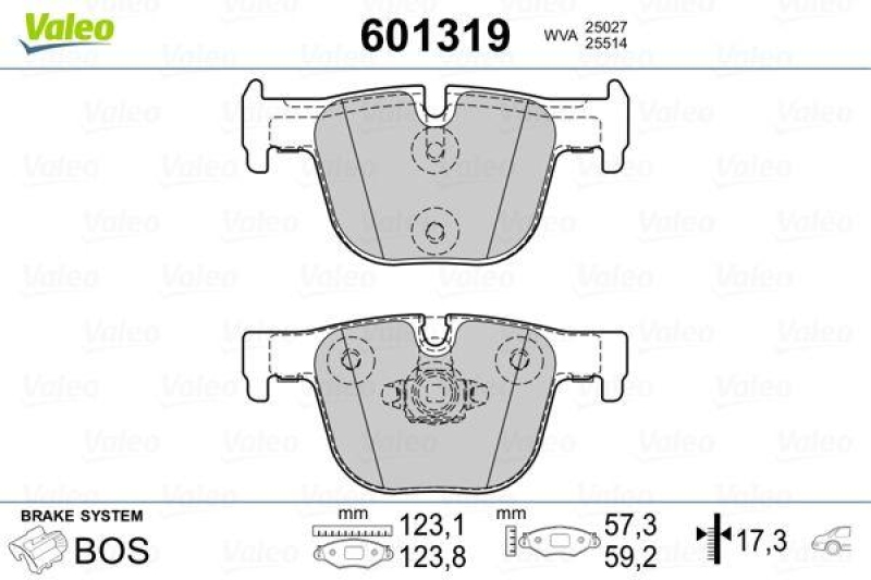 VALEO 601319 SBB-Satz PREMIUM