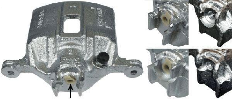 HELLA 8AC 355 388-341 Bremssattel für HONDA