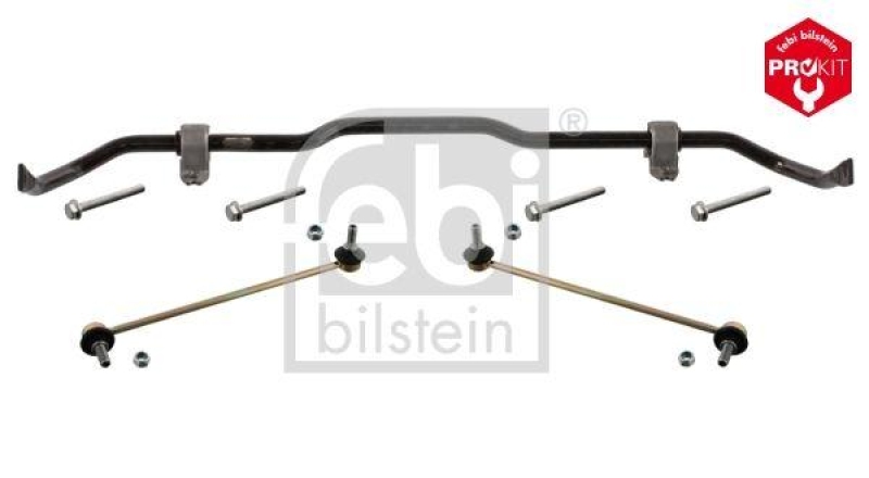 FEBI BILSTEIN 45307 Stabilisatorsatz mit Gummilagern und Verbindungsstangen für VW-Audi