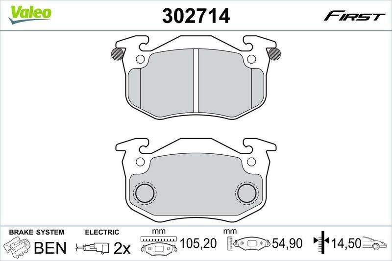 VALEO 302714 SBB-Satz - FIRST