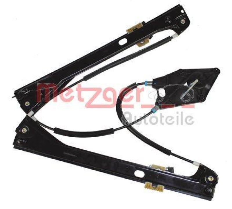 METZGER 2160257 Fensterheber Ohne Motor für VW vorne rechts