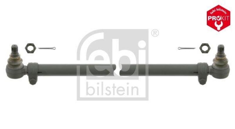 FEBI BILSTEIN 23919 Spurstange mit Kronenmuttern und Splinten für Volvo