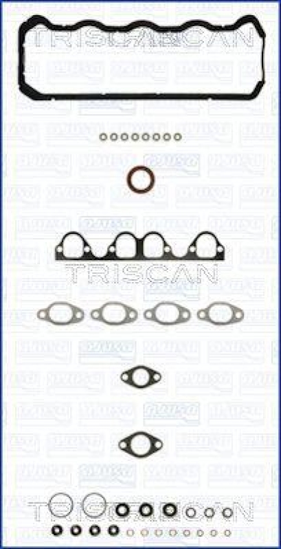 TRISCAN 597-8581 Dichtungsatz Ohne Zyl.Kopfdichtung für Volkswagen