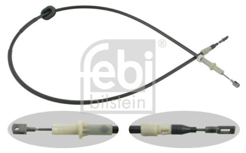 FEBI BILSTEIN 26467 Handbremsseil für Mercedes-Benz