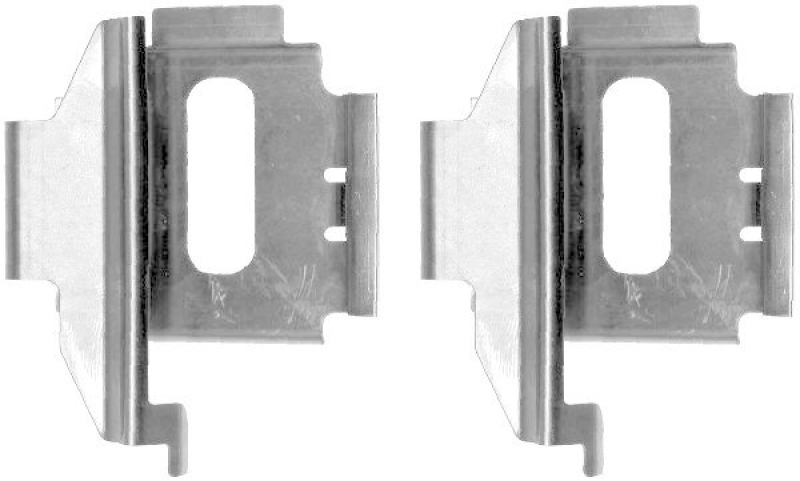 HELLA 8DZ 355 203-031 Zubehörsatz Scheibenbremsbelag