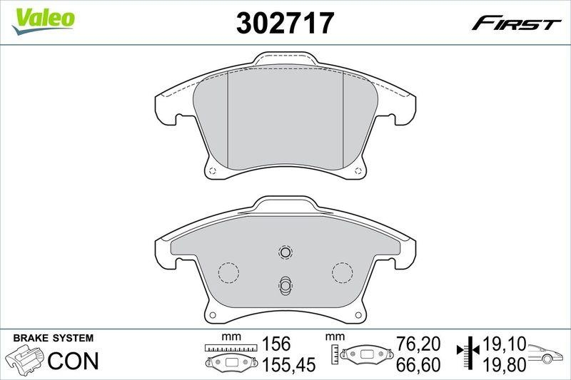 VALEO 302717 SBB-Satz - FIRST